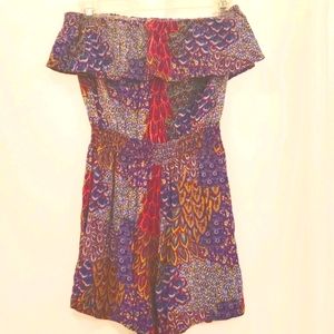 Isenboye Paisley Romper Women's Medium